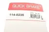 Ремкомплект, гальмівний супорт OJD QUICK BRAKE 1140235 (фото 7)