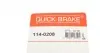 Ремкомплект, тормозной суппорт OJD QUICK BRAKE 1140208 (фото 7)