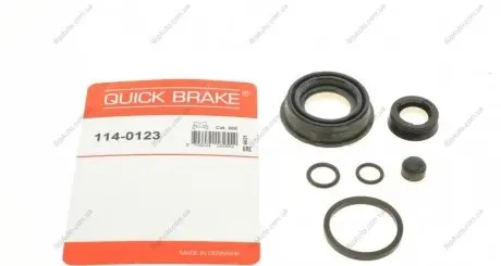 Ремкомплект, тормозной суппорт OJD QUICK BRAKE 1140123 (фото 1)