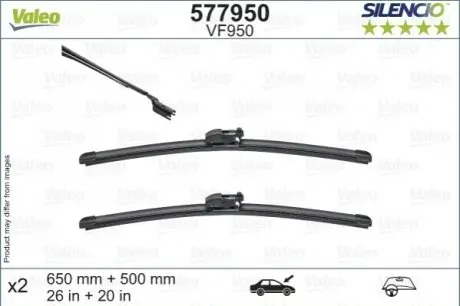 Щітки склоочисника Valeo 577950