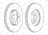 Гальмівний диск передній Peugeot 3008, 308, 508, Rifter / Citroen Berlingo, C4 / Opel Combo / DS JURID 562994JC