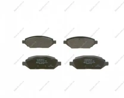 Гальмівні колодки, дискові BOSCH 0986424842