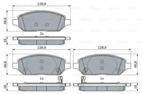 Автозапчастина 0 986 494 906 BOSCH 0986494906