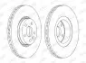 Тормозной диск передний FORD GALAXY/S-MAX LAND ROVER FREELANDER VOLVO S60/S80/XC70 JURID 562643JC1