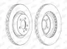 Тормозной диск передний LAND ROVER DISCOVERY RANGE ROVER SPORT JURID 562654JC1