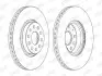 Гальмівний диск передній Audi A3, TT / Seat Leon / VW Golf, Passat, Skoda, Octavia Jurid 562387JC1 (фото 1)