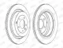 Диск тормозной LANDROVER JURID 562657JC1