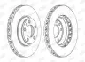 Тормозной диск передний VW TOUAREG AUDI Q7 PORSCHE CAYENNE/PANAMERA Jurid 562360JC1 (фото 1)