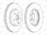 Тормозной диск передний MERCEDES-BENZ CLS/E SAAB 9-3 JURID 562386JC1