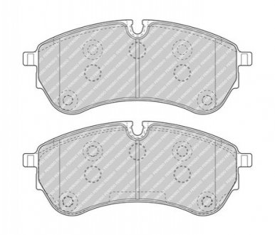 Тормозные колодки, дисковые. FERODO FVR5067 (фото 1)