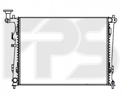 Радіатор охолодження FPS FP 40 A884