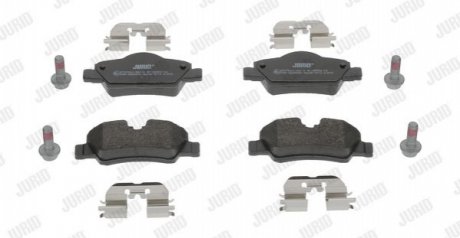 Тормозные колодки задние MINI Cooper, S, D, One Jurid 573763J (фото 1)