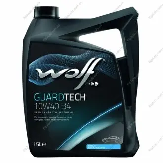 Олива моторна Guardtech B4 10W-40 (5 л) Wolf 8304019