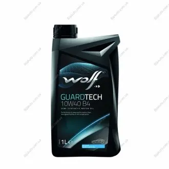 Олива моторна Guardtech B4 10W-40 (1 л) Wolf 8303616