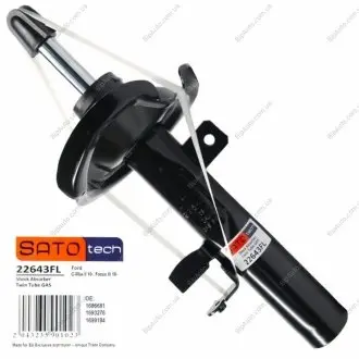 SATO Амортизатор FORD C-MAX II, FOCUS III 07.10- FR Sato tech 22643FL