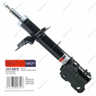 SATO Амортизатор Infiniti FX 45, FX35 2003-2007 FR Sato tech 20738FR