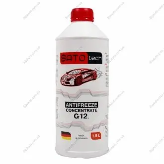 SATO Антифриз красный (-80С) 1,5л. G12 Sato tech G1201R