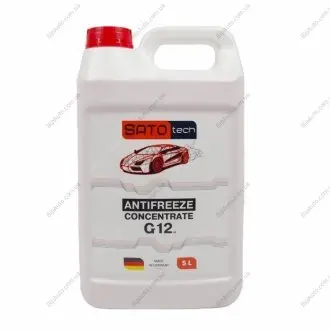 SATO Антифриз красный (-80С) 5л. G12 Sato tech G1205R