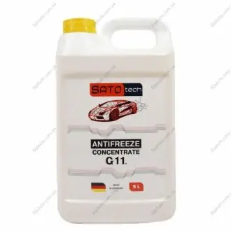 SATO Антифриз желтый (-80С) 5л. G11 Sato tech G1105Y (фото 1)