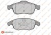 Тормозные колодки передние CITROEN BERLINGO, C4 GRAND PICASSO I, C4 II, C4 PICASSO I, DS4, DS5 PEUGEOT 5008, PARTNER, PARTNER TEPEE 1.2-1.8 10.06- Eurorepar 1617272980 (фото 1)