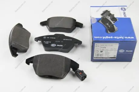 Тормозные колодки перед. Caddy III/Golf V/Passat B6/Octavia A5 8DB355010-581 Hella pagid 8DB 355 010-581
