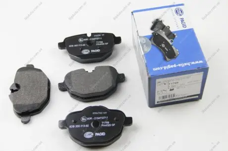 Колодки тормозные комплект Hella pagid 8DB 355 013-921