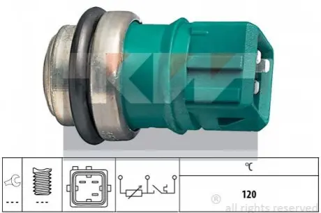 Температурний датчик охолоджувальної рідини Kw 530 550