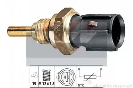 Датчик температуры жидкости Kw 530 198