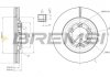 Тормозной диск перед. Kangoo 1.5/1.9dCi/1.6i 01- (4x4)/Megane II/ScenicII (280x24) BREMSI CD8350V