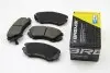 Тормозные колодки перед. Hyundai Tucson 04-10/Kia Sportage 04- (mando) с датчиком Bremsi BP3146 (фото 1)