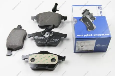 Колодки гальмівні дискові комплект; передн. Hella pagid 8DB 355 008-411