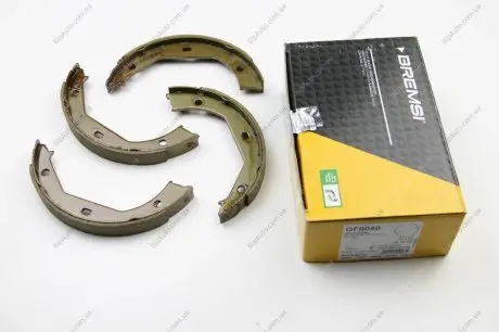 Колодки ручного тормоза BMW 3(E46,E90-92) 00-13/5(E39) 95-04/X1(E84) 09-15 (ATE) Bremsi GF0080