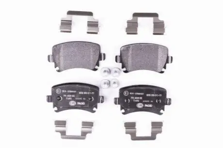 Колодки тормозные комплект Hella pagid 8DB 355 011-771