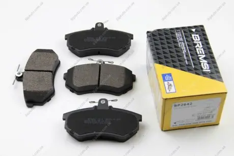 Гальмівні колодки перед. Audi 80/100/A4 78-00 (TRW) (119x70x19,4) без датчика Bremsi BP2642