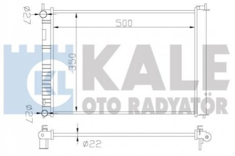Теплообмінник KALE OTO RADYAT?R Kale Oto radyator 349500 (фото 1)
