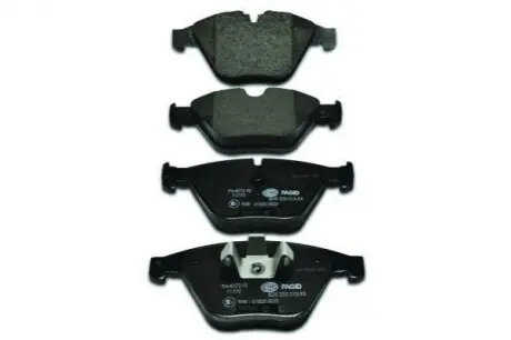 Тормозные колодки перед. BMW 3 (E90)/5 (E60)/7 (E65) 02-13 (ATE) Hella pagid 8DB355013-931
