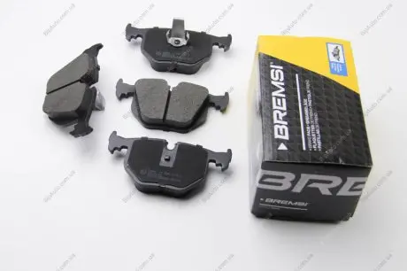 Тормозные колодки зад. BMW 3(E46)/7(E38)/X5(E53) 94-11 (ATE) (123x59,4x17,3) Bremsi BP2652