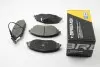 Тормозные колодки перед. VW Passat 10-/Skoda Octavia 12- (TRW) с датчиком BREMSI BP3474