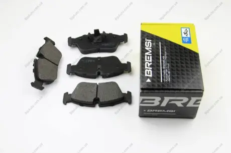 Тормозные колодки перед. BMW 3(E90)/1(E81) 04-13 (ATE) (149,5x57,5x17,8) Bremsi BP3193