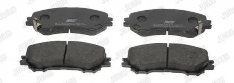 Гальмівні колодки передні Renault Kadjar, Koleos II / Nissan Qashqai, X-Trail Jurid 573659J