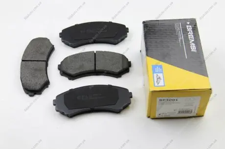 Гальмівні колодки перед. Mitsubishi Grandis 04-11/Pajero 90- (sumitomo) Bremsi BP3001