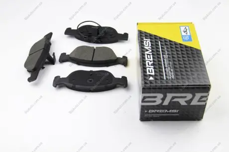 Тормозные колодки перед. Fiat Bravo/Marea 96-02 (ATE) (156,3x52,6x17,6) Bremsi BP2667