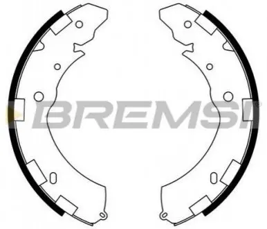 Тормозные колодки зад. Mitsubishi L/Triton 05-15, Subaru Legasy V 09-12 Bremsi GF0833 (фото 1)