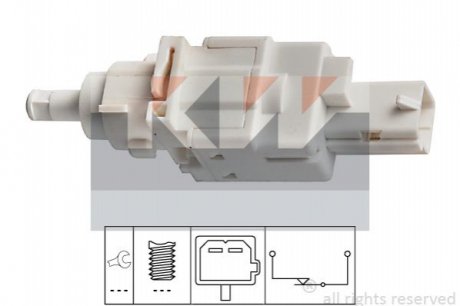 Выключатель фонаря стоп сигнала Kw 510 179 (фото 1)