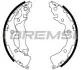 Тормозные колодки зад. Hyundai Accent III 05-10/Kia Rio II 05- (Mando) BREMSI GF0749