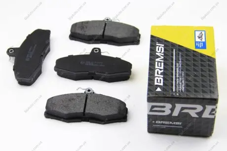 Тормозные колодки перед. Ford Sierra 82-93/Skoda Felicia 94-02 (TRW) Bremsi BP2208 (фото 1)