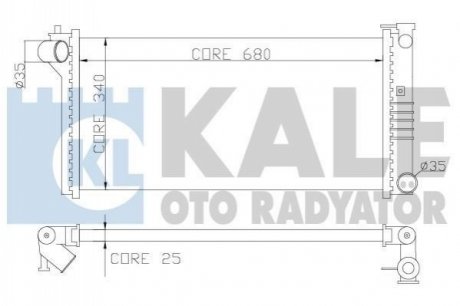 Теплообмінник KALE OTO RADYAT?R Kale Oto radyator 359600 (фото 1)