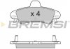 Гальмівні колодки зад. Ford Mondeo 93-00 (bendix) (115,7x53,7x14,7) BREMSI BP3188