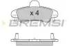 Гальмівні колодки зад. Ford Mondeo 93-00 (bendix) (115,7x53,7x14,7) BREMSI BP3188