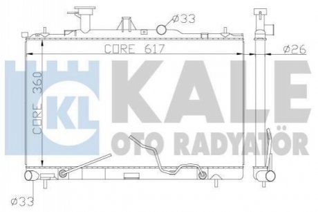 Теплообмінник KALE OTO RADYAT?R Kale Oto radyator 369700 (фото 1)